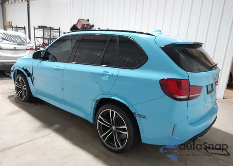 2017 BMW X5 M z USA, uszkodzony, nr VIN 5YMKT6C32H0U39681